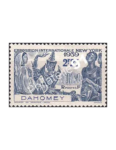 Dahomey, n° 114 charnière, collection timbres Colonies