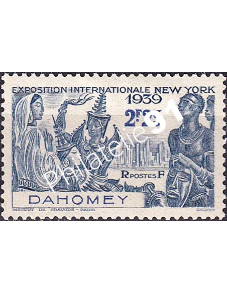 Dahomey, n° 114 charnière, collection timbres Colonies