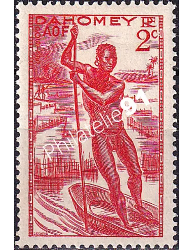 Dahomey, n° 120, collection timbres Colonies