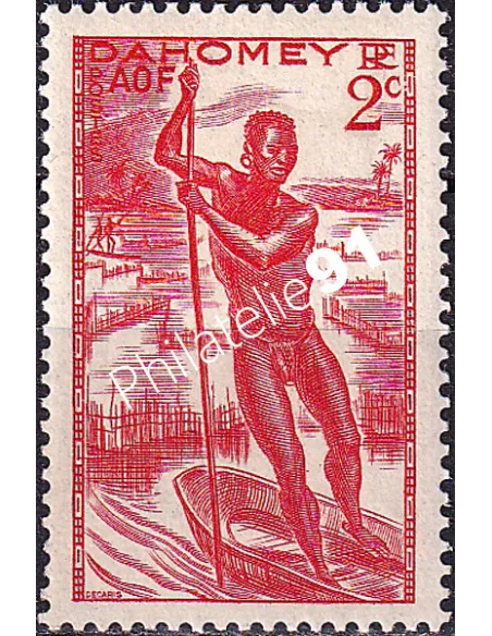 Dahomey, n° 120 charnière, collection timbres Colonies