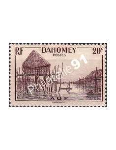Dahomey, n° 125 charnière, collection timbres Colonies