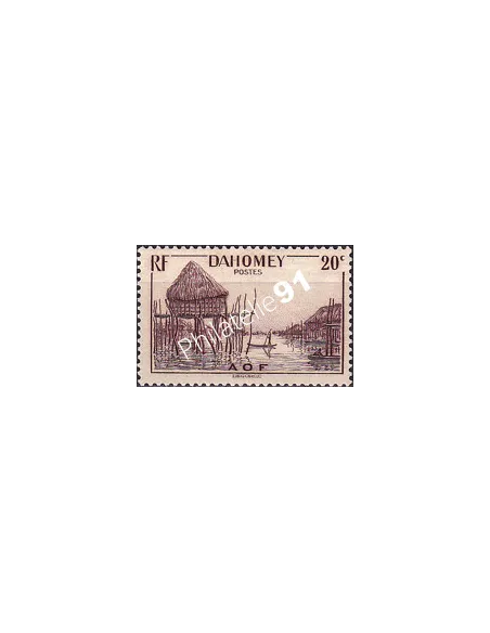 Dahomey, n° 125 charnière, collection timbres Colonies