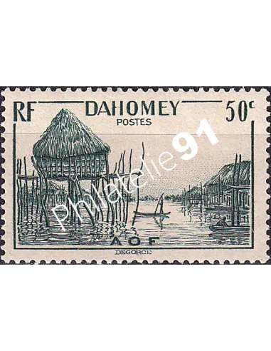 Dahomey, n° 128, collection timbres Colonies