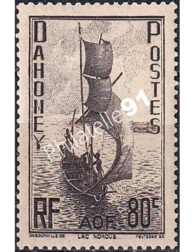 Dahomey, n° 131 charnière, collection timbres Colonies