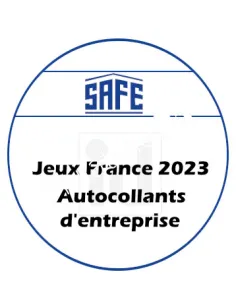 SAFE FRANCE 2023, pour adhésifs d'entreprise 2023,  feuilles SAFE 2023