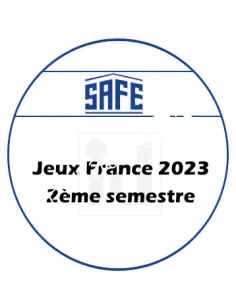 SAFE-dual FRANCE 2023, 2ème semestre, feuilles préimprimées SAFE 2023
