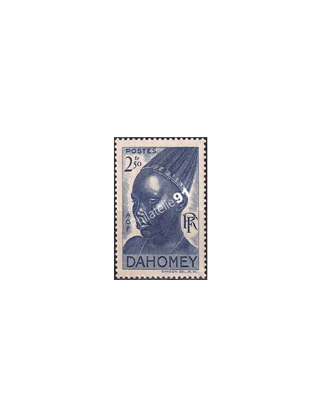 Dahomey, n° 137 charnière, collection timbres Colonies