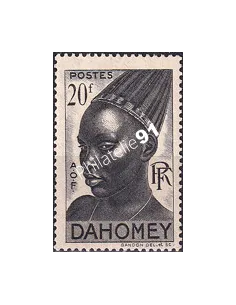 Dahomey, n° 141 charnière, collection timbres Colonies