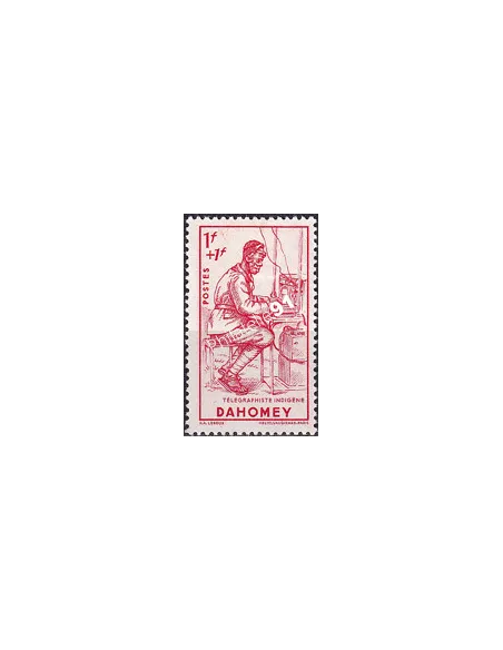 Dahomey, n° 142 charnière, Timbres colonies françaises
