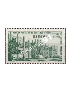 Dahomey, PA n° 6 charnière, collection timbres Colonies