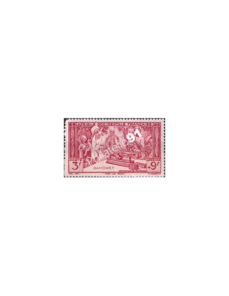 Dahomey, PA n° 8, collection timbres Colonies