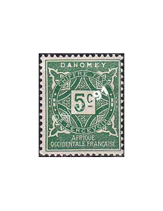 Dahomey, Timbre-taxe n° 9 charnière, collection timbres Colonies