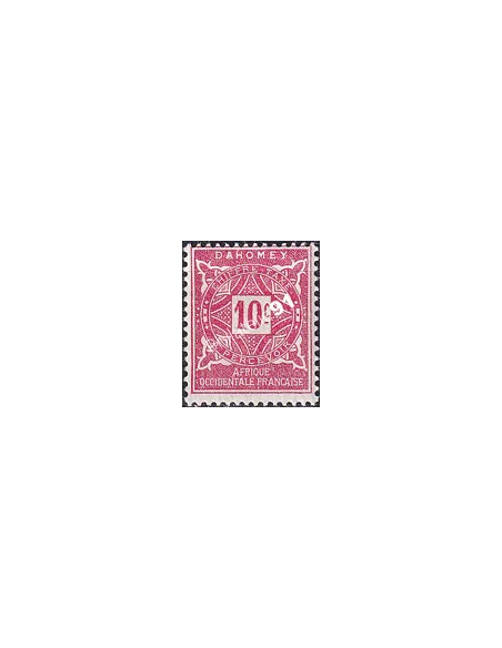 Dahomey, Timbre-taxe n° 10 charnière, collection timbres Colonies