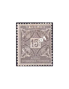 Dahomey, Timbre-taxe n° 11 charnière, collection timbres Colonies