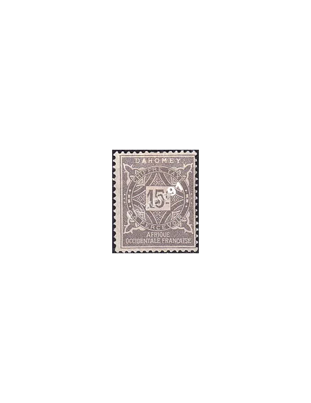 Dahomey, Timbre-taxe n° 11 charnière, collection timbres Colonies
