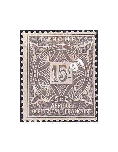 Dahomey, Timbre-taxe n° 11 charnière, collection timbres Colonies