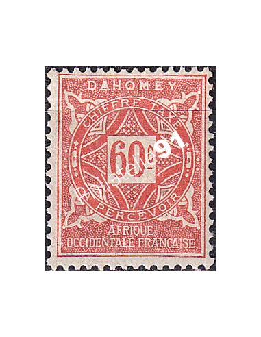 Dahomey, Timbre-taxe n° 15 charnière, collection timbres Colonies