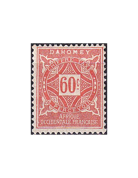 Dahomey, Timbre-taxe n° 15 charnière, collection timbres Colonies