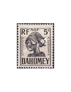 Dahomey, Timbre-taxe n° 19 charnière, collection timbres Colonies