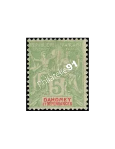 Dahomey, n° 9 charnière, collection timbres Colonies
