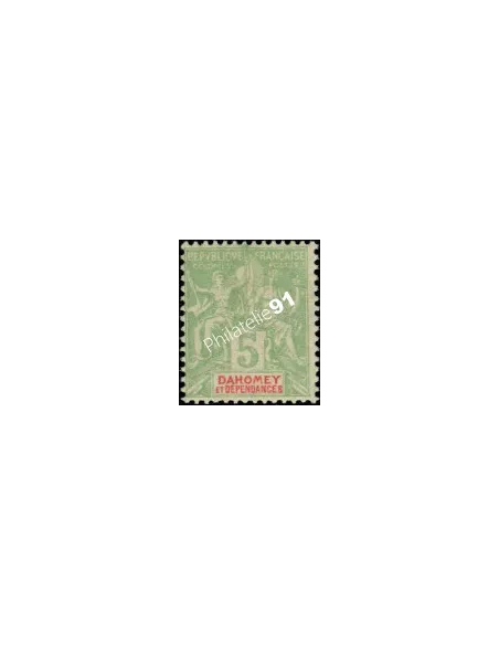 Dahomey, n° 9 charnière, collection timbres Colonies