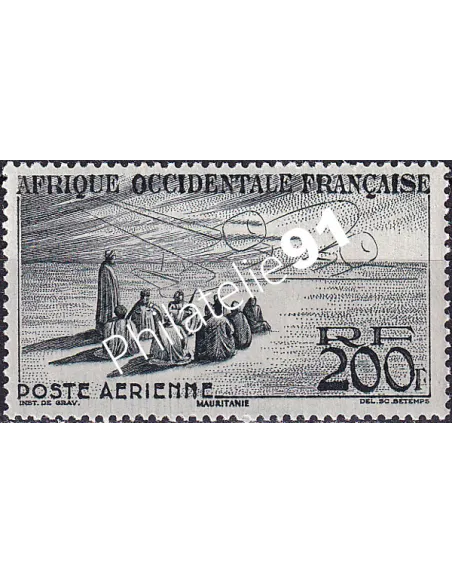A.O.F., PA n° 14 charnière, collection timbres colonies françaises