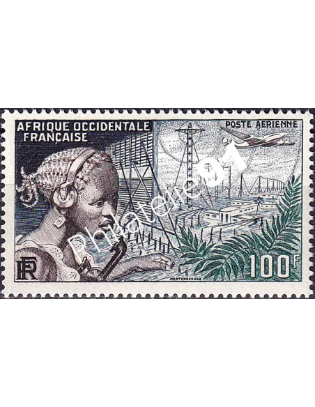 A.O.F., PA n° 19 charnière, collection timbres colonies françaises