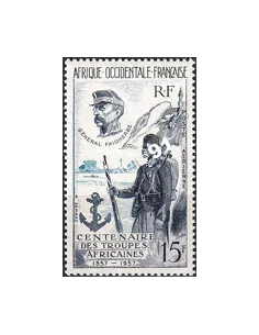 A.O.F., PA n° 21 charnière, collection timbres colonies françaises