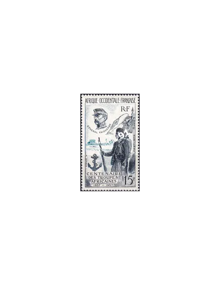 A.O.F., PA n° 21 charnière, collection timbres colonies françaises