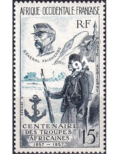 A.O.F., PA n° 21 charnière, collection timbres colonies françaises