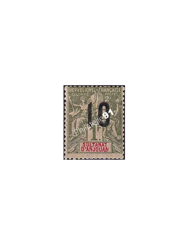 ANJOUAN, n° 30 charnière, timbres des colonies françaises