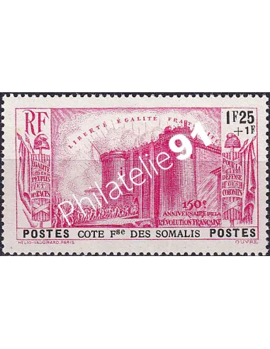 Côte des Somalis, n° 175 charnière, timbres des colonies françaises