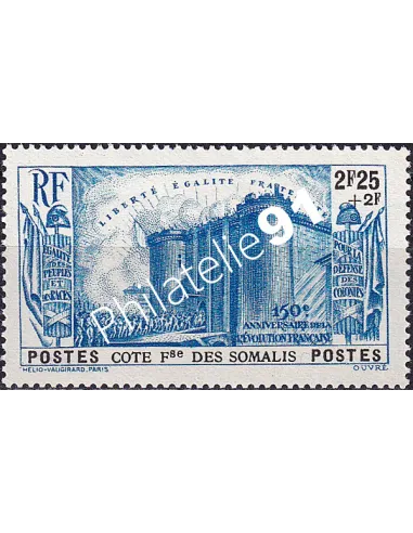 Côte des Somalis, n° 176 charnière, timbres des colonies françaises