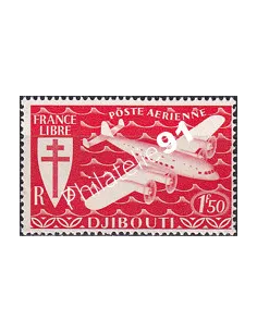 Côte des Somalis, PA n° 2, timbres des colonies françaises