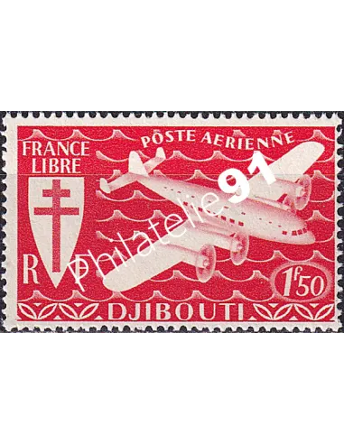 Côte des Somalis, PA n° 2, timbres des colonies françaises