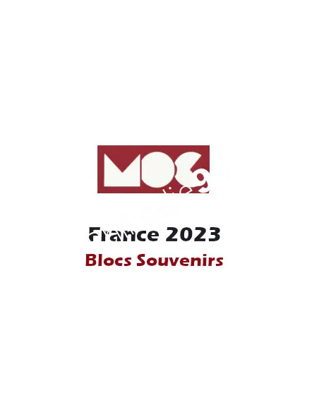 MOC Feuilles préimprimées France Blocs Souvenir Philatélique 2023