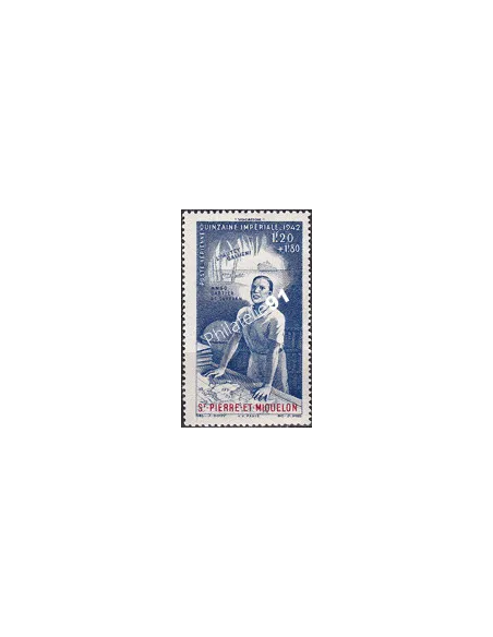 St-Pierre et Miquelon, PA n° 3 charnière, Timbres Colonies