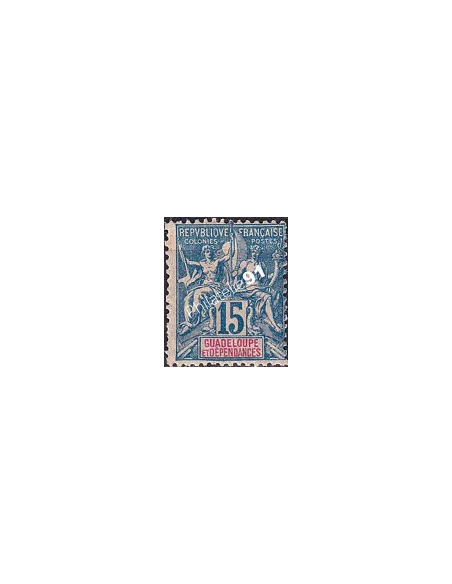 Guadeloupe n° 32 charnière, Collection timbres Colonies fraçaises