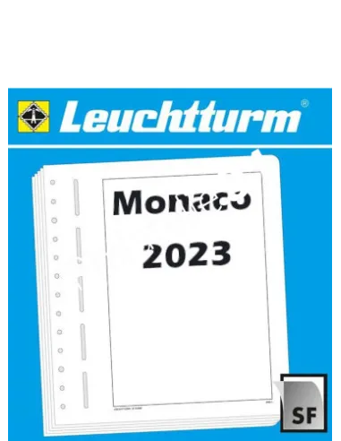 LEUCHTTURM MONACO 2023, matériel philatélique