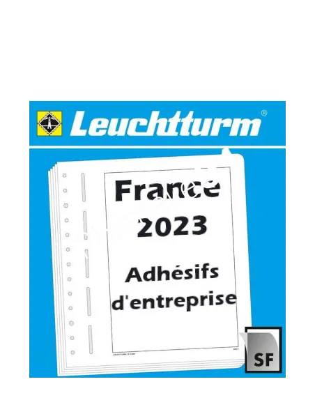 Leuchtturm FRANCE 2023, adhésifs d'entreprise, matériel philatélique