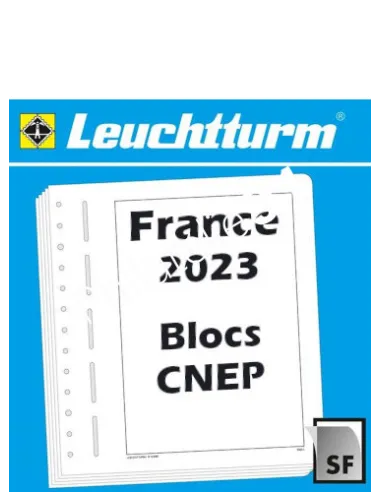 Leuchtturm FRANCE 2023, Blocs CNEP, matériel philatélique, jeux 2023