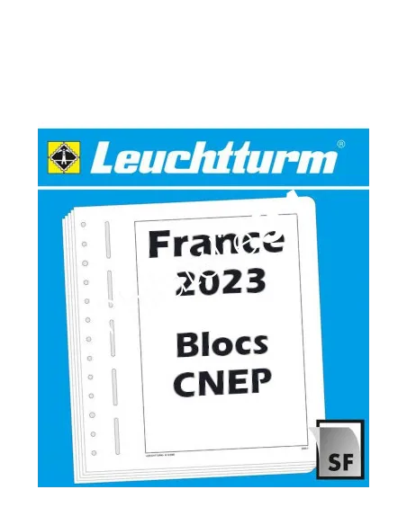 Leuchtturm FRANCE 2023, Blocs CNEP, matériel philatélique, jeux 2023