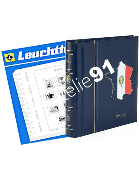 Leuchtturm FRANCE 2023 + reliure DP, matériel philatélique