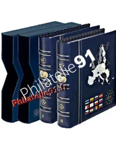 " VISTA 1 + 2 + étui pour 24 séries d'€ des pays de l'UE