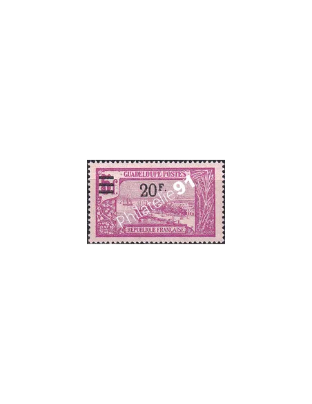 Guadeloupe n° 98, Collection timbres Colonies fraçaises