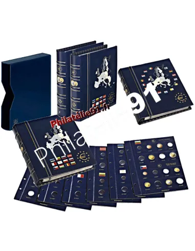 " VISTA 1 + 2 + étui pour 24 séries d'€ des pays de l'UE