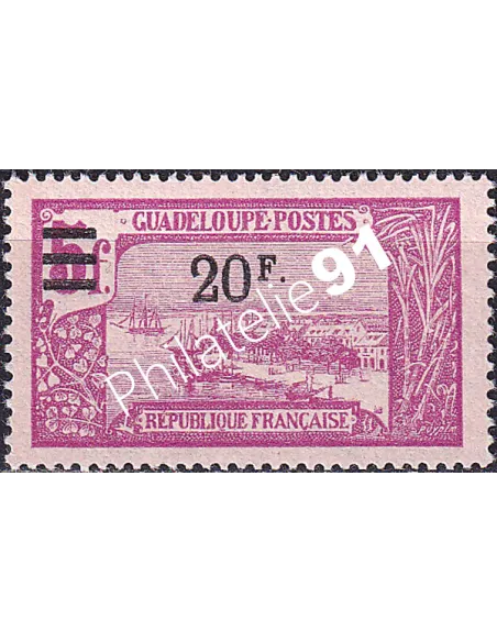 Guadeloupe n° 98, Collection timbres Colonies fraçaises