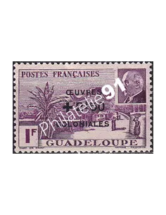 Guadeloupe n° 174 charnière, Collection timbres Colonies fraçaises
