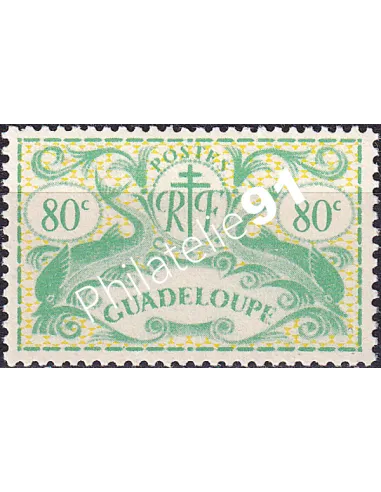 Guadeloupe n° 184, Collection timbres Colonies françaises