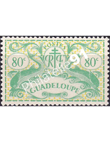 Guadeloupe n° 184, Collection timbres Colonies fraçaises